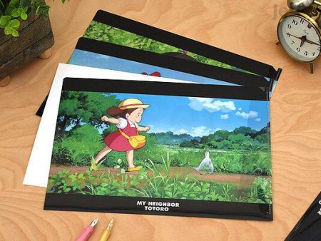 Studio Ghibli My Neighbor Totoro A4 Clear Document Folder 吉卜力工作室龙猫 A4 透明文件夹 For Cheap