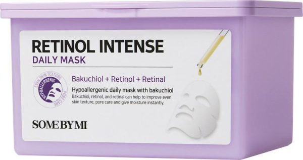 SOMEBYMI Retinol Intense Daily Mask 莎柏蜜视黄醇强效日常面膜 30 Sheets Online Sale