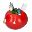 Studio Ghibli  My Neighbor Totoro  Totoro and Vegetable Single Vase 吉卜力工作室龙猫与蔬菜单只花瓶 Hot on Sale