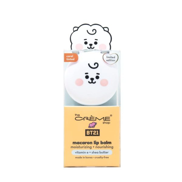 The Creme Shop BT21 Baby Macaron Lip Balm 宇宙明星马卡龙润唇膏 Online Sale