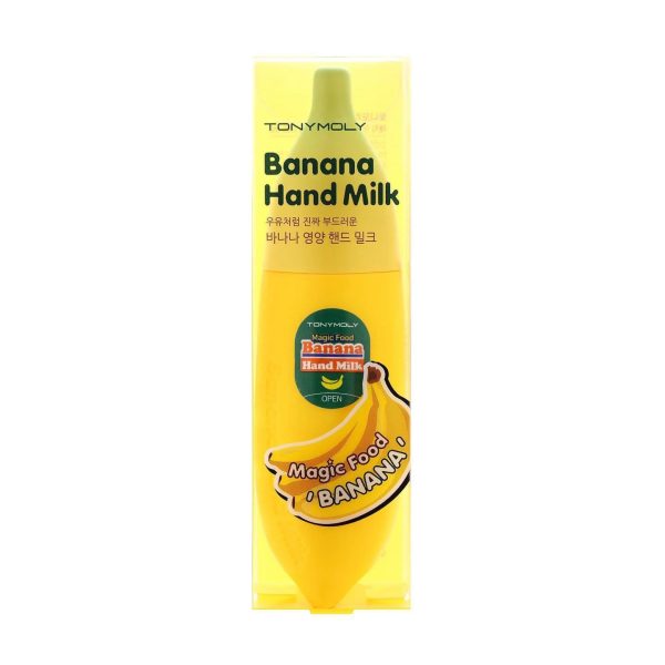 TONYMOLY Magic Food Banana Hand Milk 魔法森林香蕉护手霜 45mL For Sale