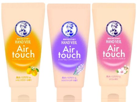 Rohto Mentholatum Hand Veil Air Touch 曼秀雷敦空气感轻薄滋润补水护手霜 50g Hot on Sale