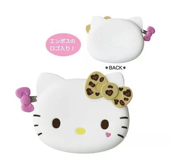 Sanrio Hello Kitty 90s Silicone Pouch Leopard 三丽鸥凯蒂猫90年代3D硅胶包 For Cheap