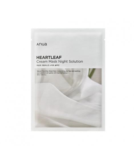 ANUA Heartleaf Cream Sheet Mask Night Solution 25ml 1pc Sale