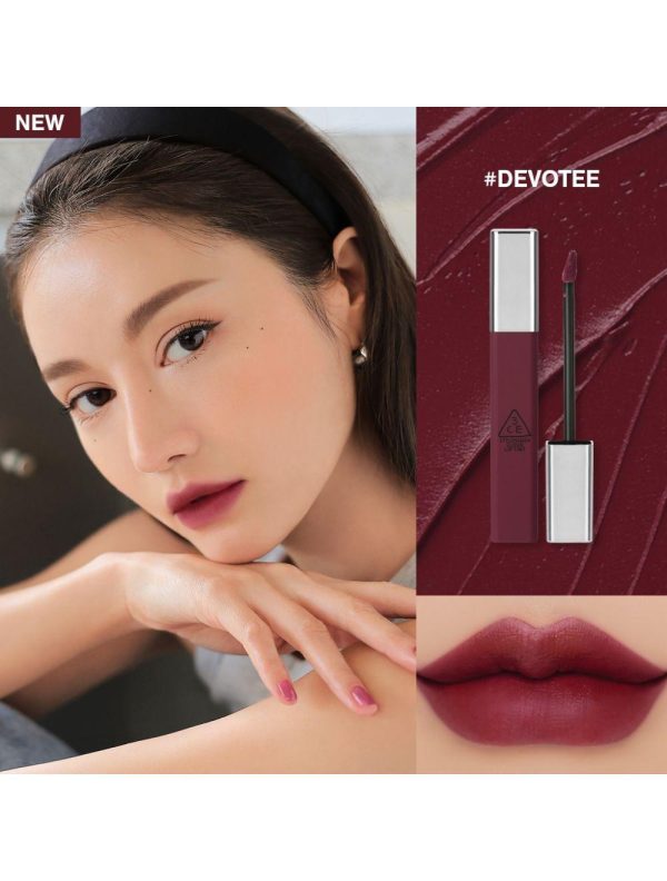 3CE Cloud Lip Tint Devotee 三熹玉云朵唇釉口红 4g Online Sale