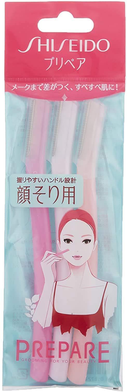 SHISEIDO Fine Today Prepare Facial Razor 资生堂修眉刀 L 3p For Cheap