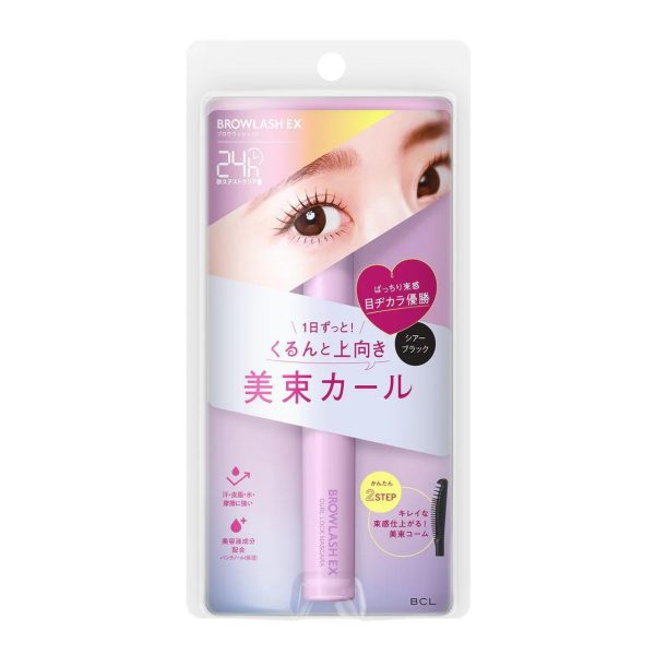 BCL BROWLASH EX Curl Lock Mascara Sheer 碧芯珞日本纤长卷翘睫毛膏持久防水 Discount