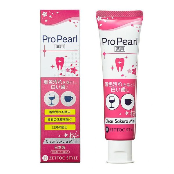 Zettoc Toothpaste ProPearl 泽托克去黄去烟渍美白牙膏 100g Online Hot Sale