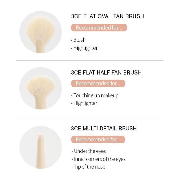 3CE BRUSH 三熹玉眼影刷 Discount